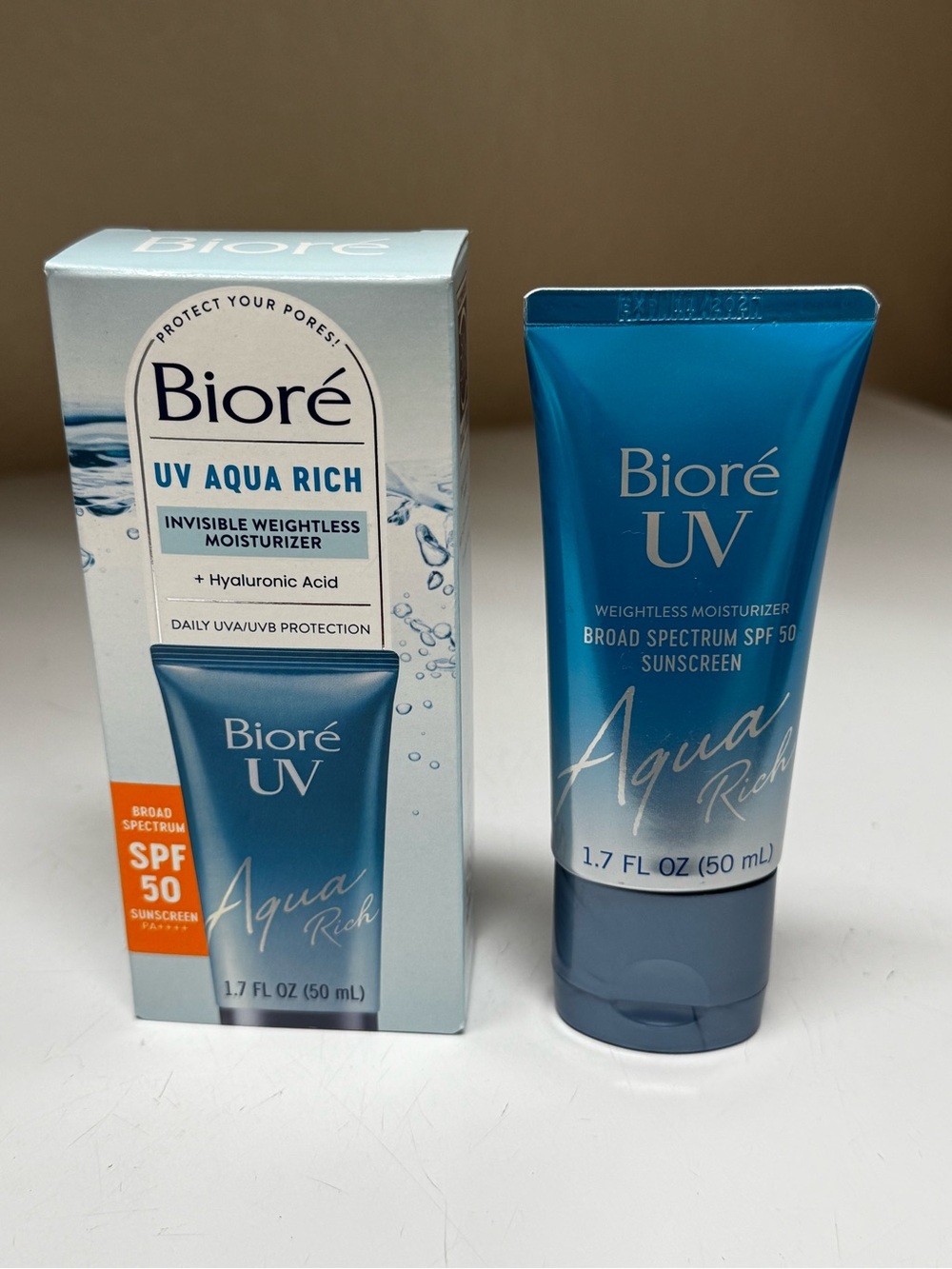 Bioré UV Aqua Rich SPF 50 Moisturizer with Sunscreen